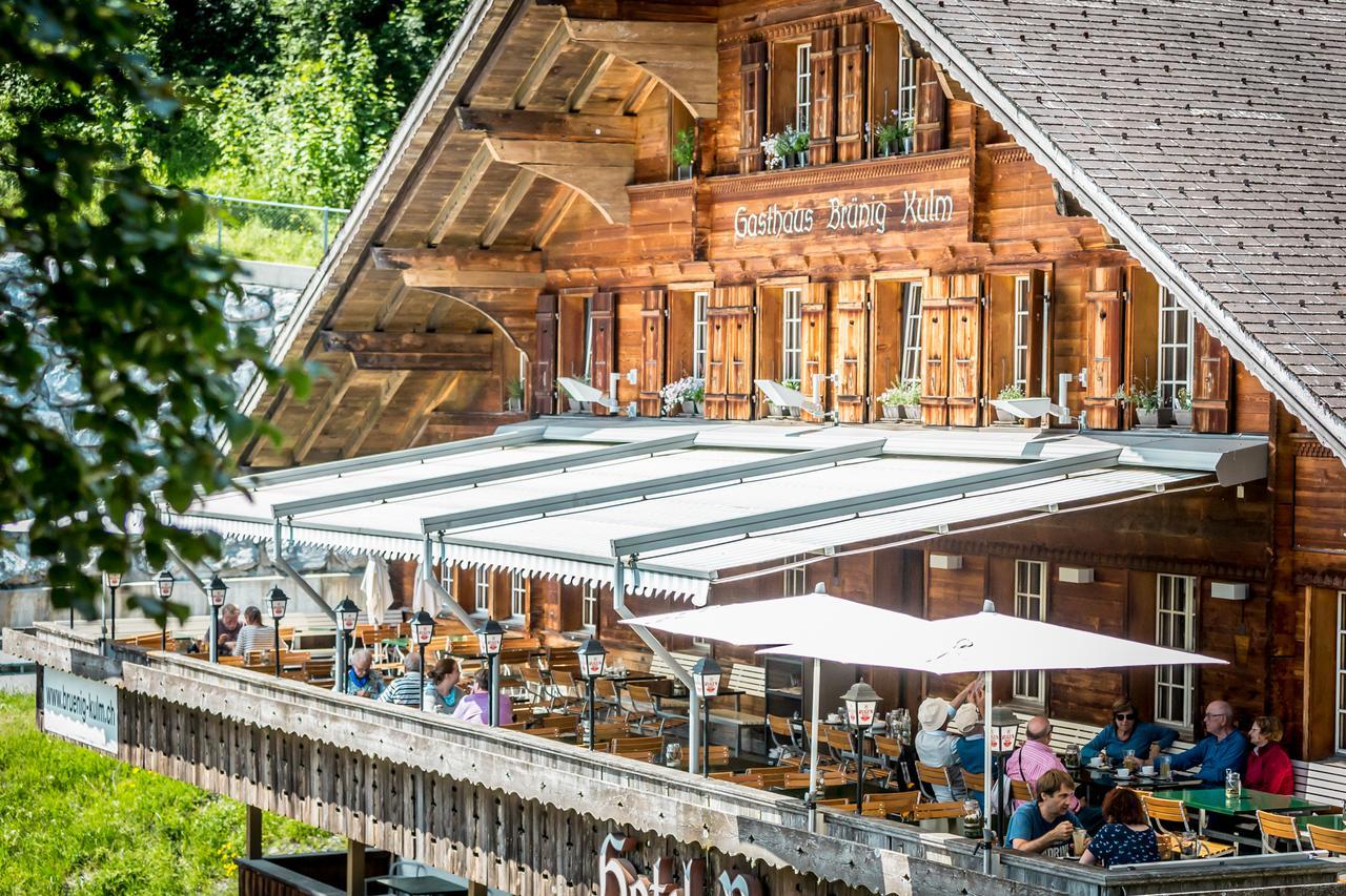 Gasthaus Bruenig Kulm Brunig Pass Kültér fotó